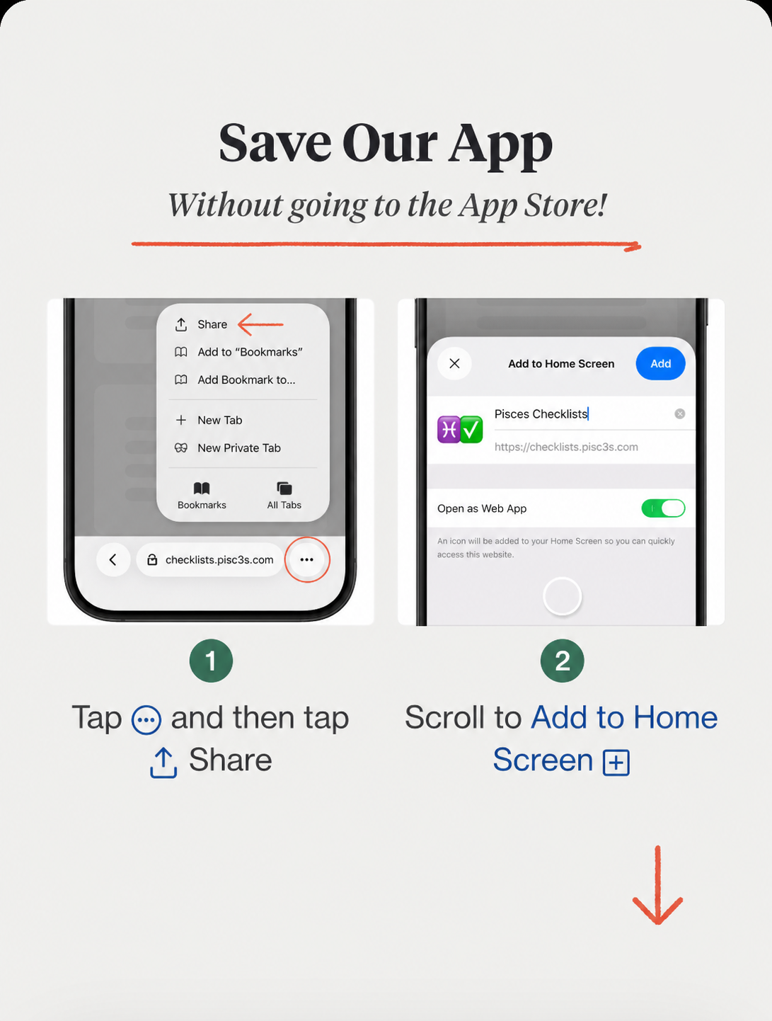 How to add to home screen